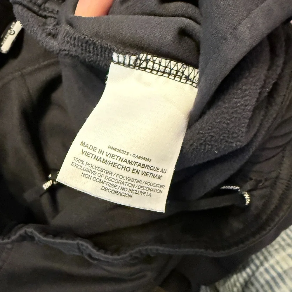 Nike Therma-Fit  Sweatpants Black Medium Straight‎ Leg Zip Ankle 551666-010